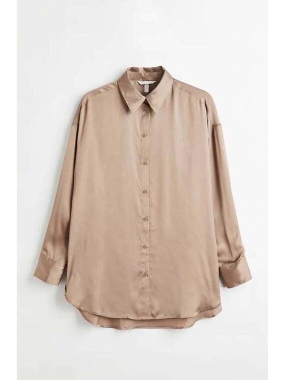 H&M oversized satin blouse